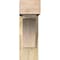 Ekena Millwork Thorton Block Rough Sawn Bracket w/ Offset Brace, Douglas Fir, 6"W x 14"D x 18"H BKT0604X14X18THR05RDF - alternate 3